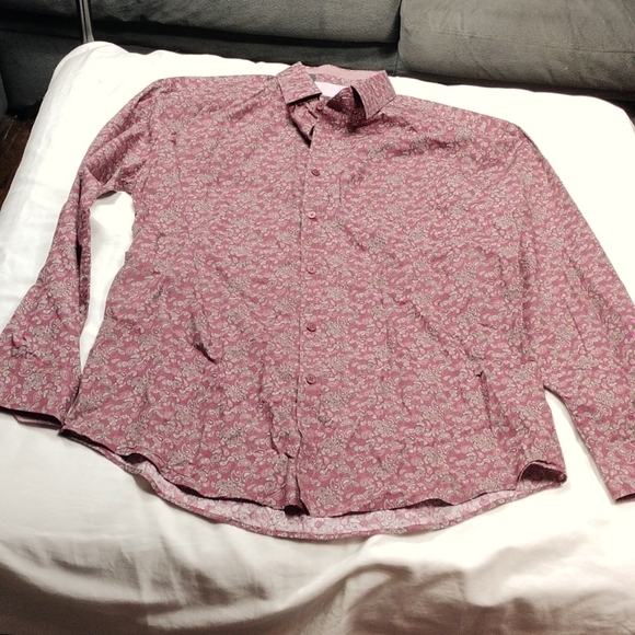 steel& jelly Other - Steel & Jelly men's paisley long sleeved button down shirt size XL